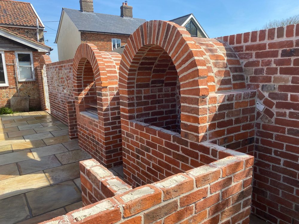 Courtyard Outdoor Kitchen